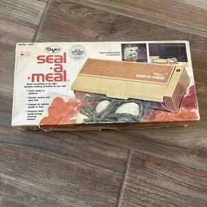 Vintage Dazey Seal A Meal In Original Box Model Sam1 Made‎ In USA